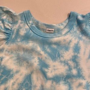 Clare V Puff Sleeve Sweathirt